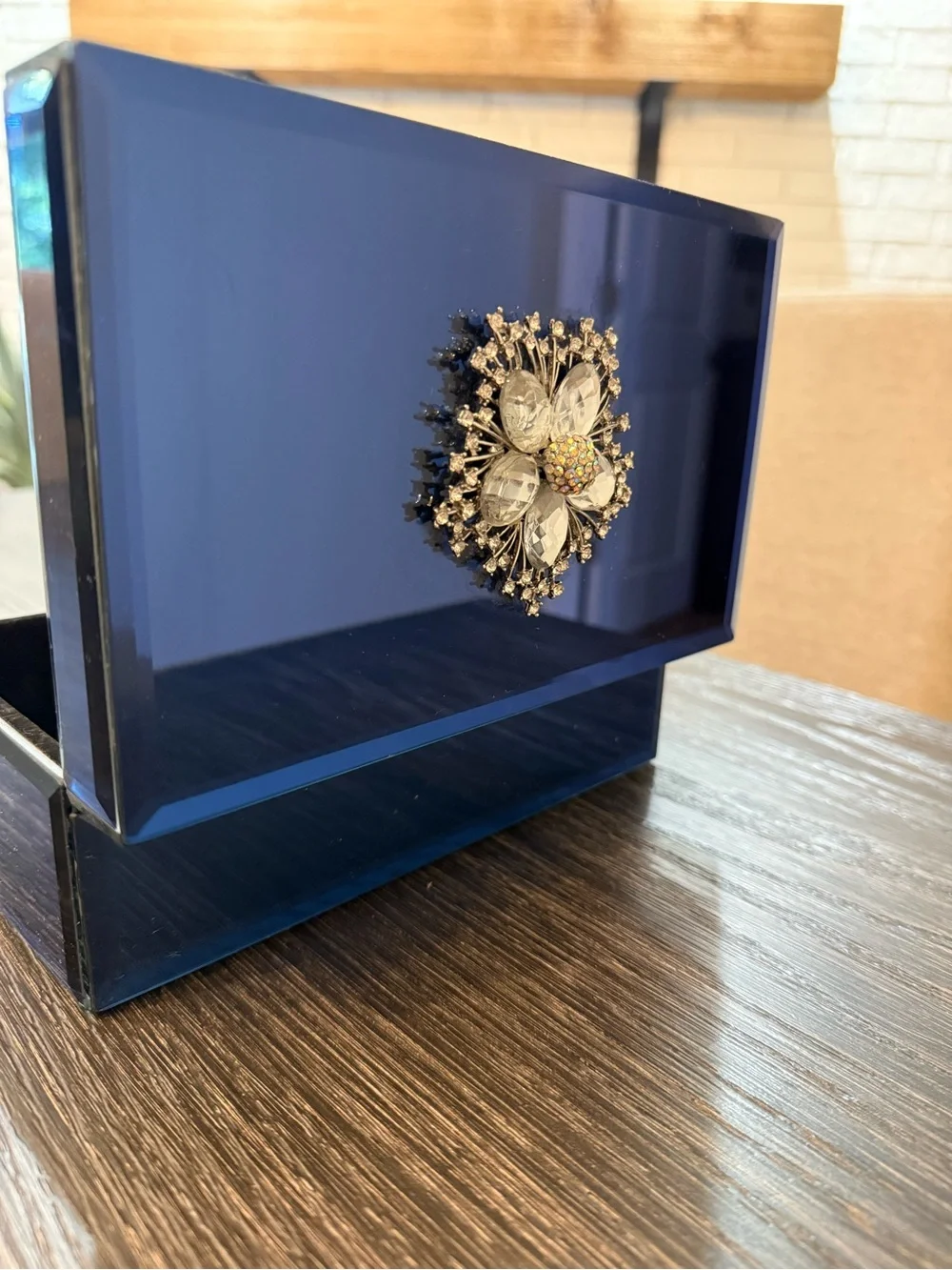 Blue Decorative Jewelry Box
